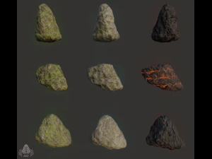 रॉक पैक आरटीएस 3D मॉडल