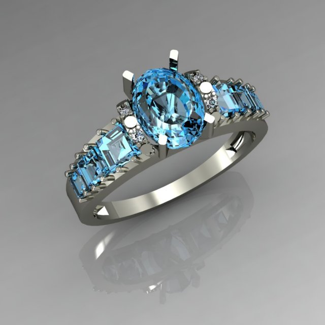 ring 3D-Modell .c4d .max .obj .3ds .fbx .stl .blend 