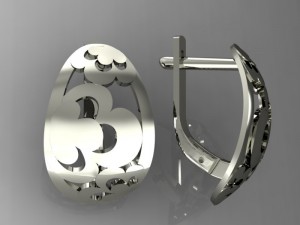 earrings Modelo 3D