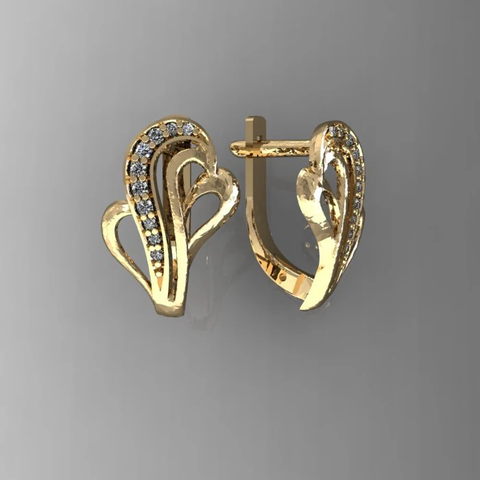 earrings 3D Model .c4d .max .obj .3ds .fbx .stl .blend 