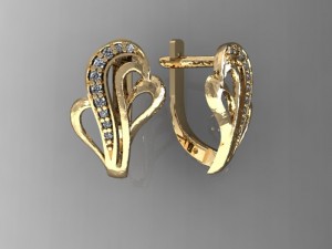 earrings Modelo 3D