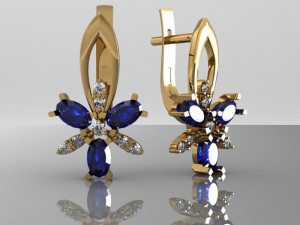 earrings 3D Model