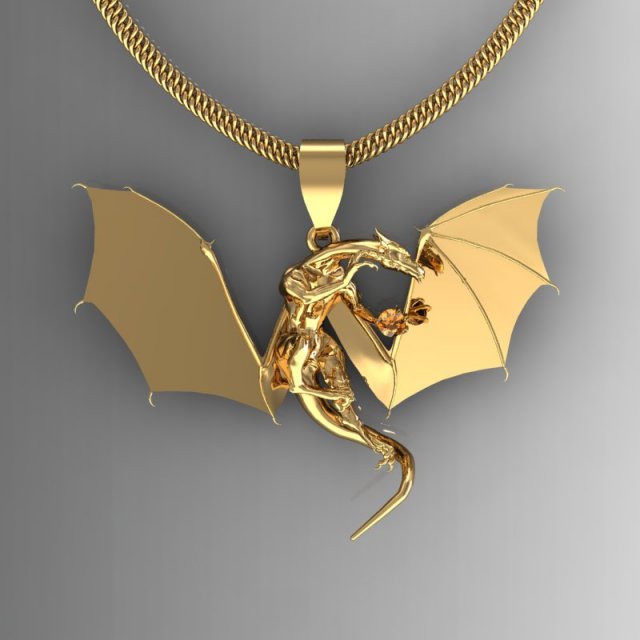 pendant Model 3D .c4d .max .obj .3ds .fbx .stl .blend 