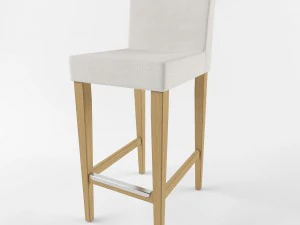 kursi bar ikea henriksdal Model 3D