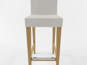 ikea henriksdal bar chair 3D मॉडल