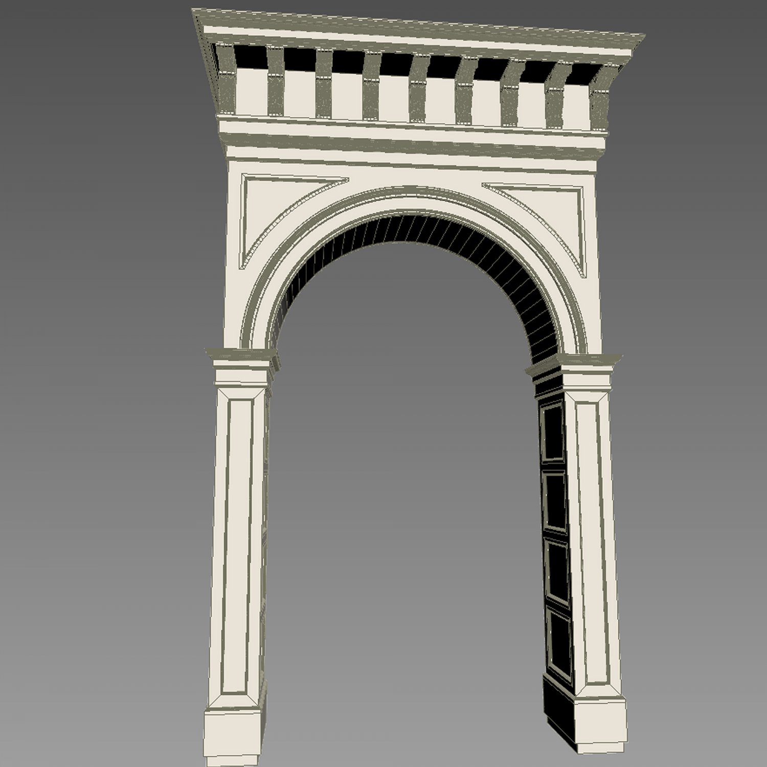  Arch  3D  Model  in Miscellaneous 3DExport