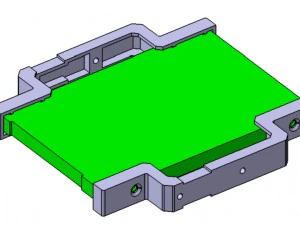 2-5 to 3-5 bay hard disk drive hdd ssd 3D Print Model