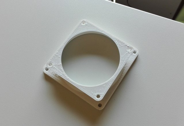 fan adapter 3D Baskı Modeli .c4d .max .obj .3ds .fbx .stl .blend 