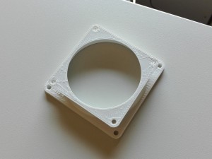 fan adapter 3D प्रिंट मॉडल