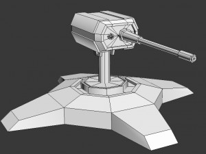 machineturret 3D Model