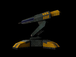 railturret Modèle 3D