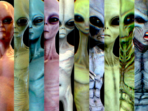 realistic aliens full pack 3D Model