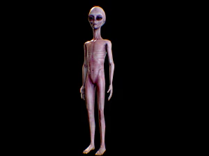 realistic aliens full pack 3D Model