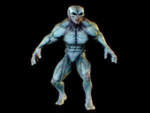 realistic aliens full pack 3D Model