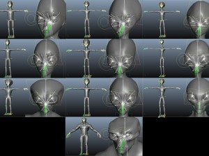 realistic aliens full pack 3D Model