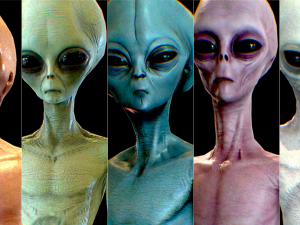 realistic aliens bundle 1 3D Model