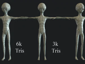 यथार्थवादी एलियंस बंडल 1 3D मॉडल