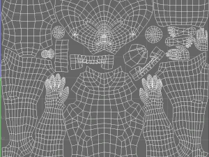 pacote de alien&iacute;genas realistas 2 Modelo 3D