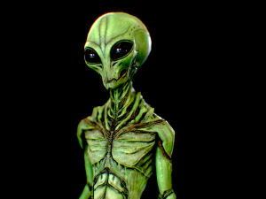 pacote de alien&iacute;genas realistas 2 Modelo 3D