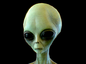 realistic alien 2 3D Модель