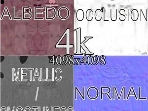 현실적인 외계인 4 3D 모델