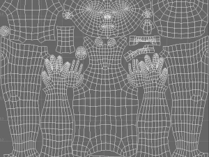 현실적인 외계인 4 3D 모델