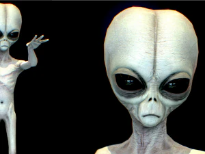 alien&iacute;gena realista 5 Modelo 3D