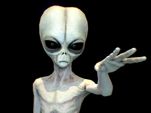 alien&iacute;gena realista 5 Modelo 3D