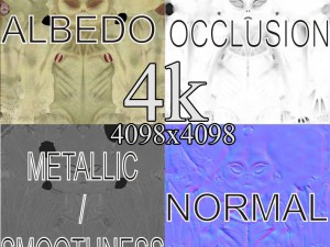 realistic alien 8 Model 3D