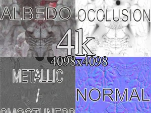 현실적인 외계인 10 3D 모델