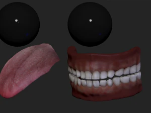 escultura de alien&iacute;gena 1 realista Modelo 3D