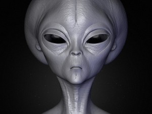 realistic alien 3 sculpt 3D Model