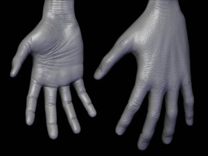 realistic alien 4 sculpt 3D Model