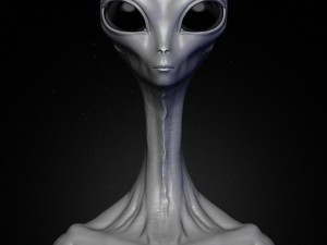 realistic alien 6 sculpt Modèle 3D
