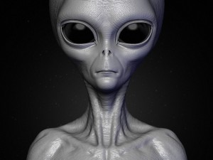 realistic alien 8 sculpt 3D Model