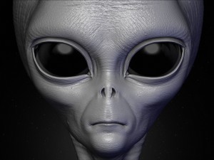 realistic alien 8 sculpt 3D Model