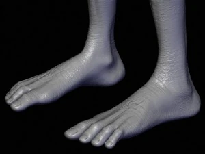 escultura alien&iacute;gena 8 realista Modelo 3D