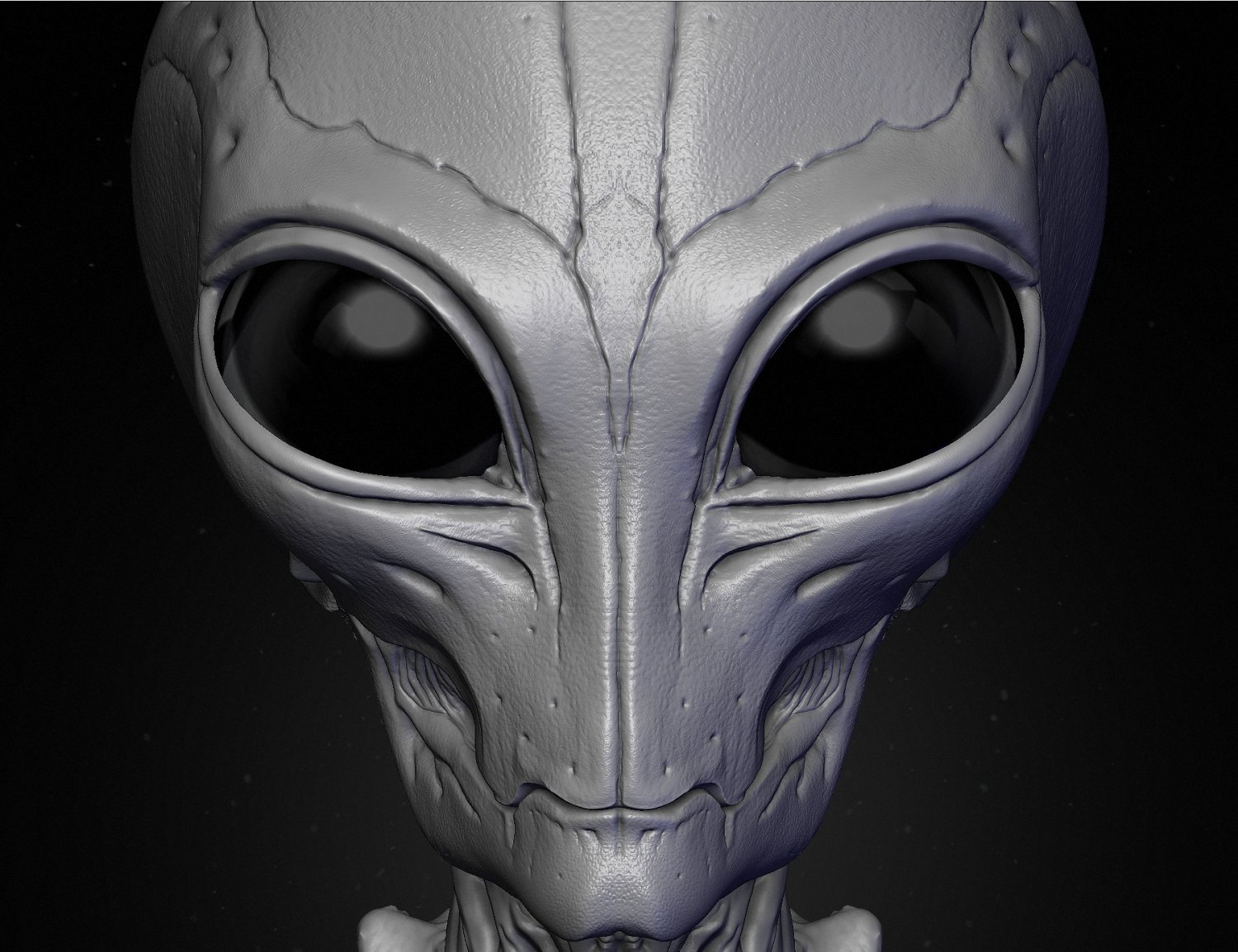 Realistic Alien 9 Sculpt 3d Models In Alien 3dexport 