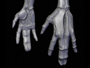 realistic alien 9 sculpt 3D 模型