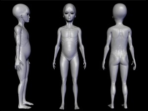 realistic aliens sculpts bundle 1 Modèle 3D