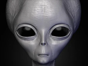 alien&iacute;genas realistas esculpem pacote 1 Modelo 3D