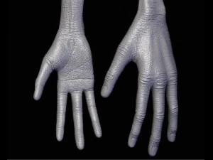 alien&iacute;genas realistas esculpem pacote 1 Modelo 3D