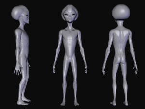 realistic aliens sculpts bundle 1 Modèle 3D