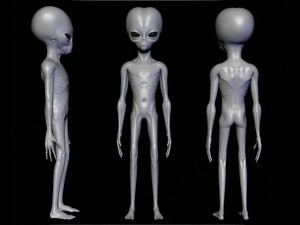 realistic aliens sculpts bundle 1 Modèle 3D