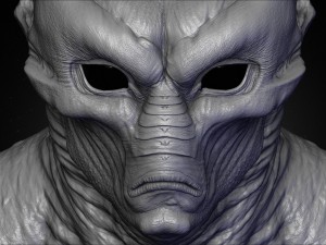 realistic aliens sculpts bundle 2 Modèle 3D