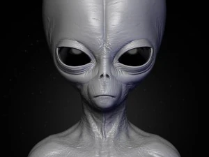 Alien&iacute;genas realistas esculpem pacote completo Modelo 3D