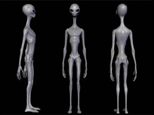 realistic aliens sculpts full pack 3D 模型