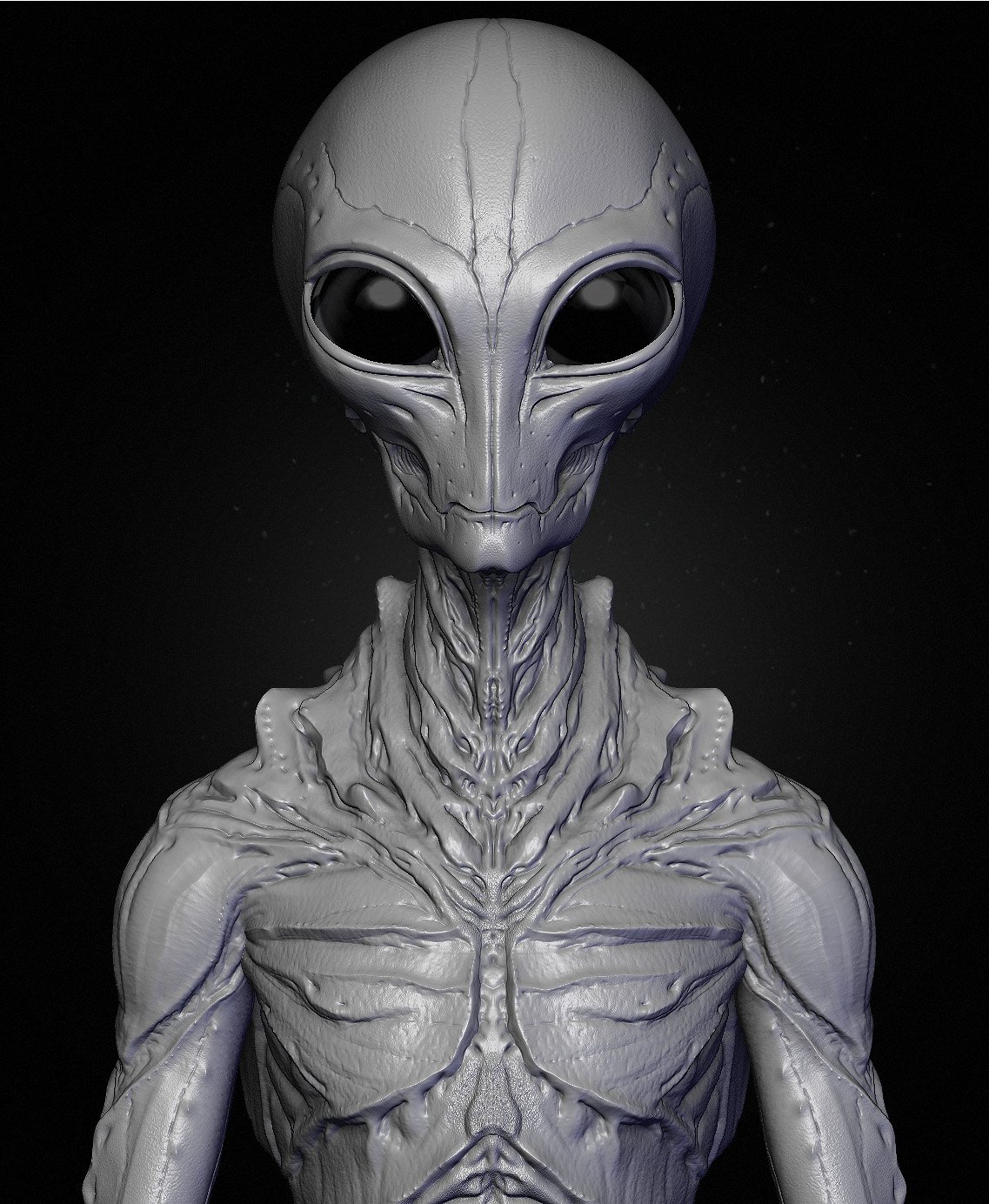 Realistic Aliens Sculpts Full Pack 3d Model In Alien 3dexport 