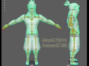ninja nanashi Modèle 3D