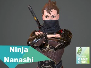 निंजा नानाशी 3D मॉडल